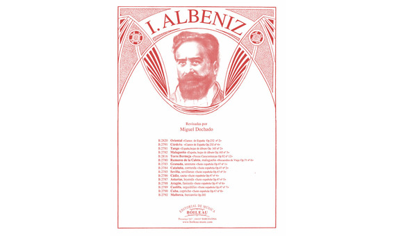 ALBENIZ.- TORRE BERMEJA "PIEZAS CARACTERISTICAS" OP92 Nº12 (PIANO)