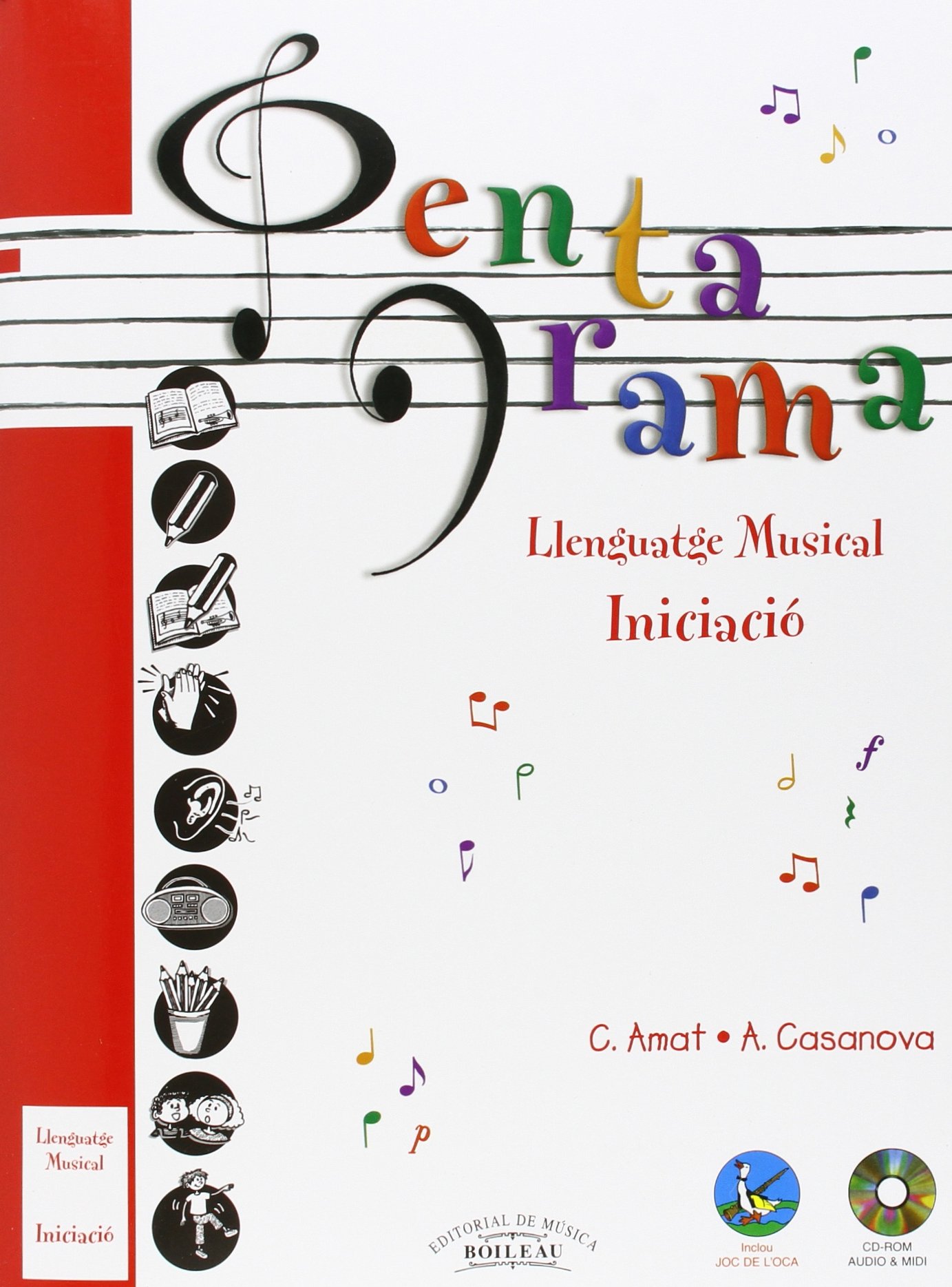 AMAT / CASANOVA - PENTAGRAMA INCIACION ( +CD) (CATALAN) -