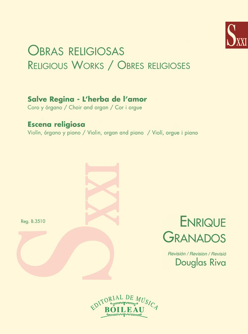 GRANADOS E. - OBRAS RELIGIOSAS