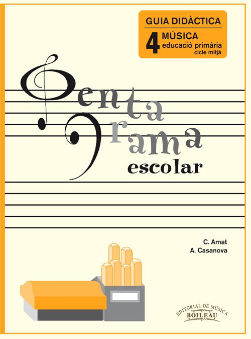 AMAT/CASANOVA. - PENTAGRAMA ESCOLAR Vº4 +CD PROFESOR (CATALAN)