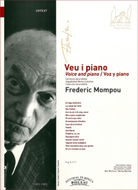 MOMPOU F. - OBRA VOZ Y PIANO V.4