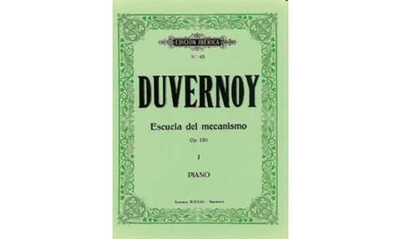 DUVERNOY J.B. - ESCUELA DEL MECANISMO - OP.120