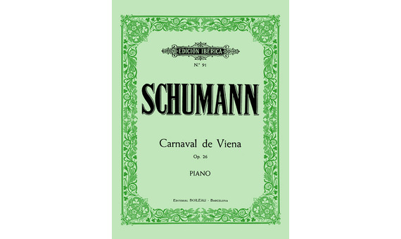 SCHUMANN.-Carnaval de Viena, op. 26 (PIANO)