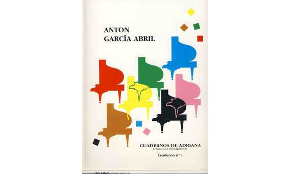 GARCIA ABRIL A. - CUADERNOS DE ADRIANA V.1 PIANO PARA PRINCIPIANTES