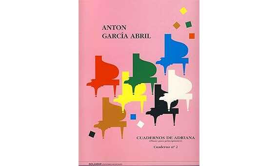 GARCIA ABRIL A. - CUADERNOS DE ADRIANA V.2 PIANO PARA PRINCIPIANTES