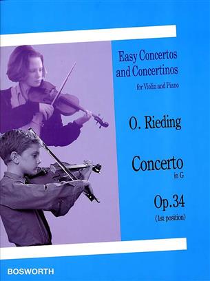 RIEDING O. - CONCIERTO SOL M (1ª POSICION) - OP.34