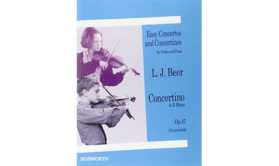 BEER L.J. - CONCERTINO MI m (1ª POSICION) (V) - OP.47