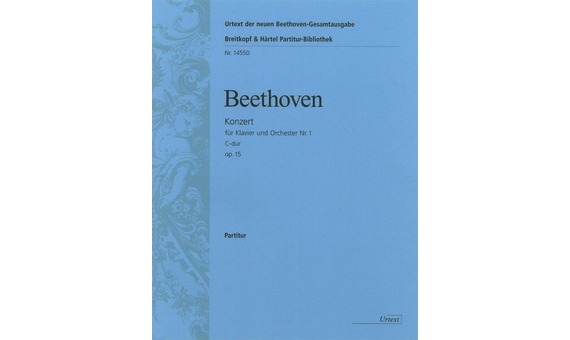 BEETHOVEN L.V. - CONCIERTO PIANO Nº 1 DOM OP.15 GENERAL T PARTES