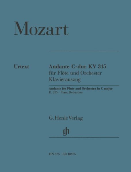 MOZART W.A. - ANDANTE KV.315 DO M (FLAUTA ORQUESTA)