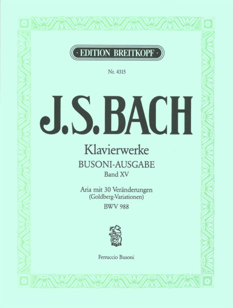 BACH J.S. - VARIACIONES GOLDBERG - BWV.988