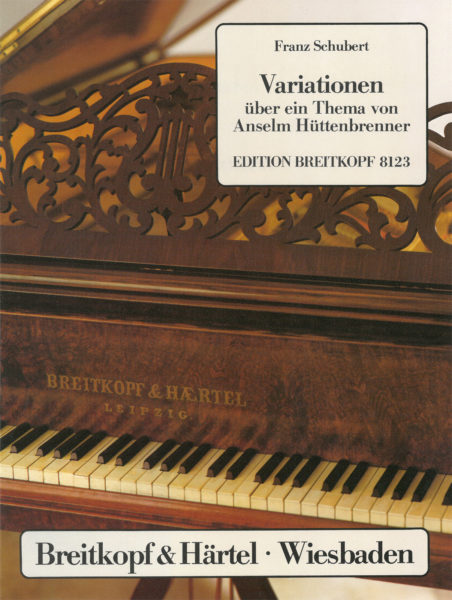 SCHUBERT F. - VARIACIONES SOBRE TEMA DE HUTTENBRENNER - D.576