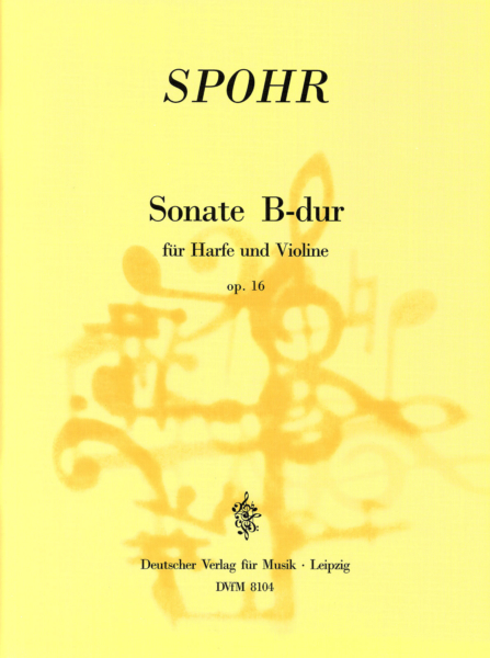SPOHR L. - SONATA SIb M VA/HARP - OP.16