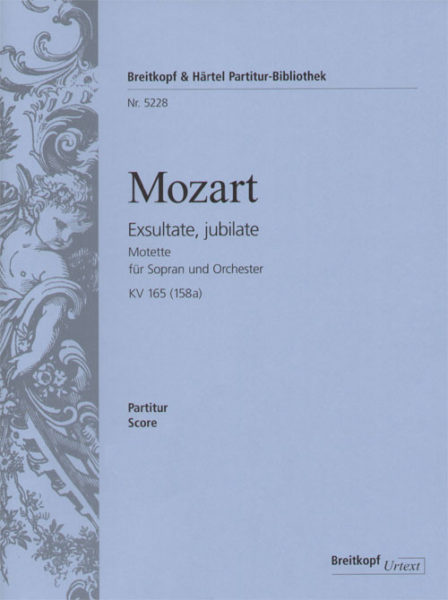 MOZART W.A. - EXULTATE JUBILATE - KV.165 (158A)