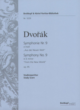 DVORAK A. - SINFONIA Nº9 MI m NUEVO MUNDO - OP.95 URTEXT