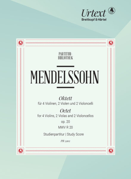 MENDELSSOHN F. - OCTETO MWV R 20 Op. 20