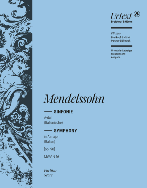 MENDELSSOHN F. - SINFONIA Nº 4 LA M OP.90 ITALIANA (PARTITURA)