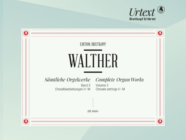 WALTHER J.G. - OBRAS V.3 -