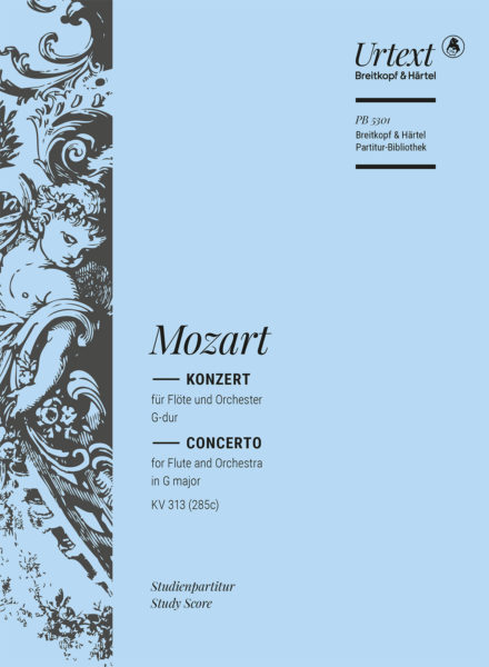 MOZART W.A.- CONCIERTO SOL M - KV.313 (285C) URTEXT