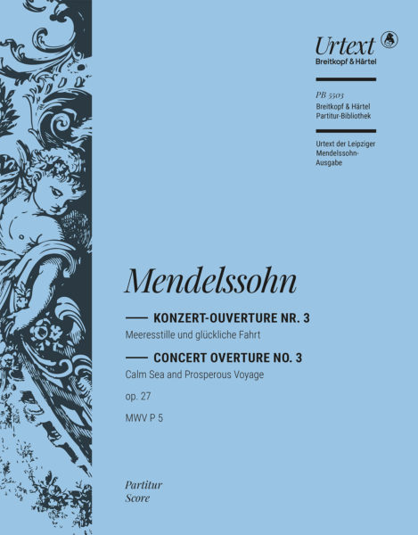 MENDELSSOHN F. - CONCIERTO/OBERTURA Nº3 OP.27 URTEXT