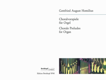 HOMILIUS G.H. - PRELUDIOS CORALES ORGANO