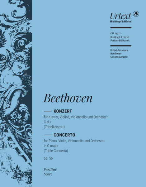 BEETHOVEN L.V. - TRIPLE CONCIERTO DOM OP.56 PIANO VIOLIN Y VIOLONCHELO