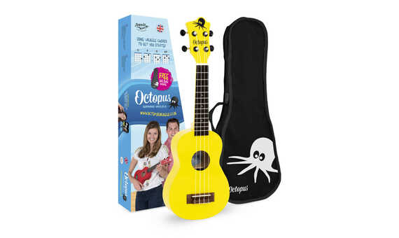 UKELELE SOPRANO - OCTOPUS UK-205YLS AMARILLO