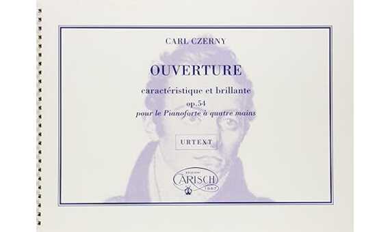 CZERNY C. - OVERTURA CARACTERISTICA Y BRILLANTE OP.54 -P4M
