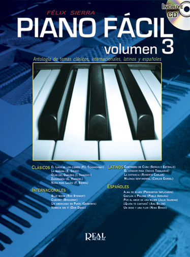 SIERRA F. - PIANO FACIL V.3 +CD