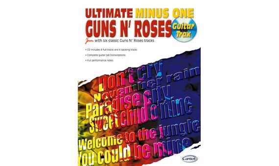 GUNS N-ROSES - JAM WITH-ULTIMATE MINUS ONE**DESCATALOGADO** (+CD) (TABLATURA)