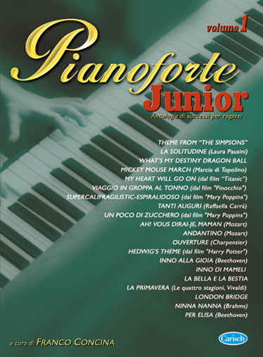 CONCINA F. - PIANOFORTE JUNIOR V. 1