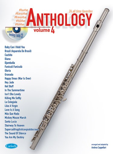 CAPPELLARI A. - ANTOLOGIA V. 4 (24 ALL TIME FAVORITES) (+CD) FLAUTA