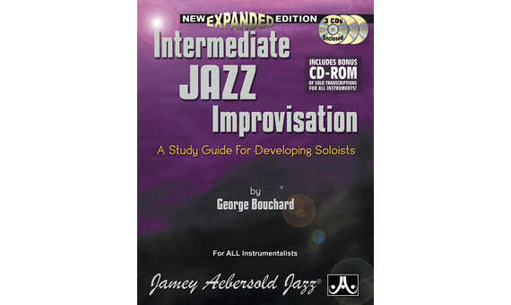 BOUCHARD G. - INTERMEDIATE JAZZ IMPROVISATION + 3 CD
