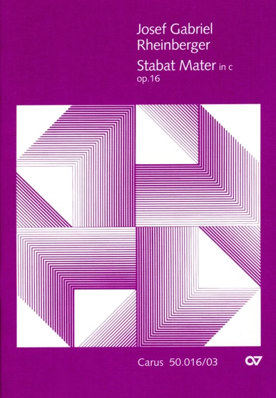 RHEINBERGER J.G. - STABAT MATER EN DO m OP.16