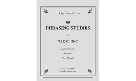 CIMERA J. - PHRASING STUDIES FOR TROMBONE (55)