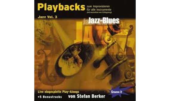 PLAYBACKS PARA IMPROVISAR VOL.3 (CD) JAZZ BLUES TODOS LAS TONALIDADES