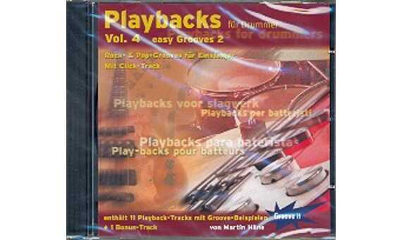 PLAYBACKS PARA BATERISTAS VOL.4 (CD) EASY GROOVES 2