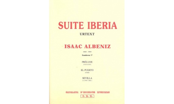 ALBENIZ I . - SUITE IBERIA Nº3 REV ATENELLE (L´ ALBAICIN, EL POLO, LAVAPIES)