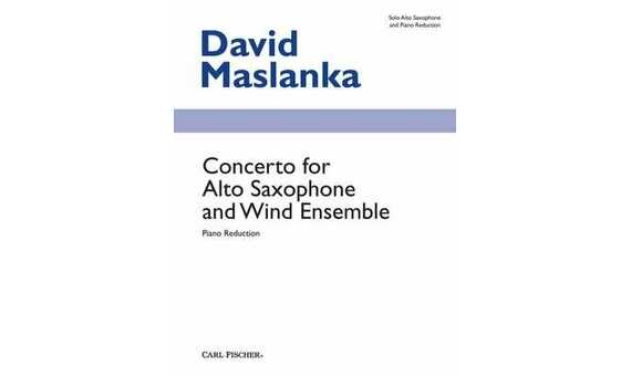 MASLANKA D. - CONCIERTO SAXO