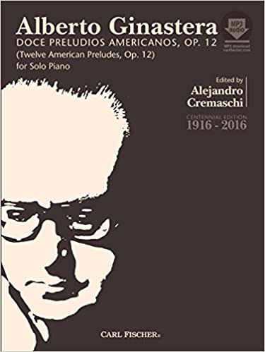 GINASTERA A. - PRELUDIOS AMERICANOS OP.12 COMPLETOS -