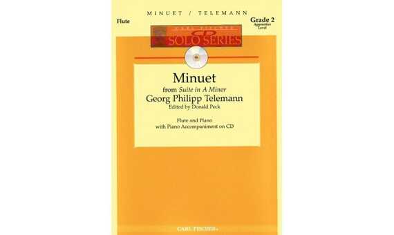TELEMANN G.P - MINUETO DE LA SUIT EN LA m (FLP) +CD