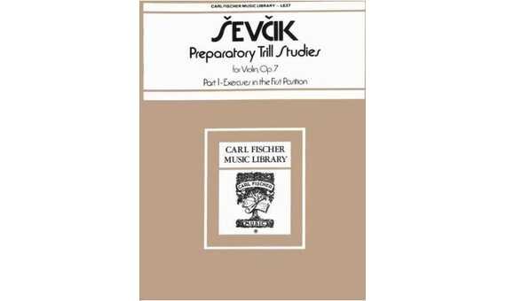 SEVCIK O. - ESTUDIOS PREPARATORIOS DE TRINOS V.1 - OP.7