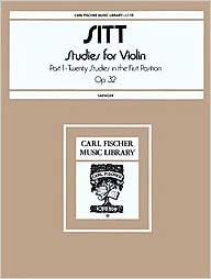 SITT H. - ESTUDIOS (20) V.1 (1ª POSICION) OP.32