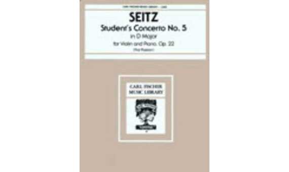 SEITZ F. - ESTUDIO CONCIERTO Nº5 RE M (1ª POSICION) - OP.22