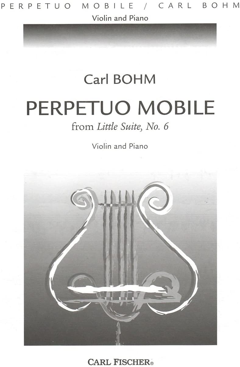 BOHM C. - MOTO PERPETUO Nº6 DE LA SUITE III -DESCATALOGADO