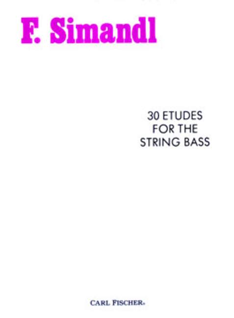 SIMANDL F. - ESTUDIOS (30) - CONTRABAJO