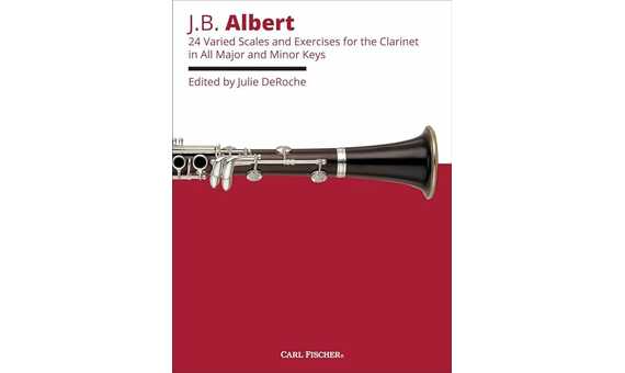 ALBERT J.B - ESCALAS Y EJERCICIOS VARIADOS EN CLAVES MAYORES Y MENORES CLARINETE