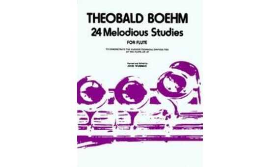 BOEHM T. - ESTUDIOS MELODICOS (24) - OP.37
