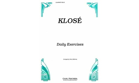 KLOSE H. - EJERCICIOS DIARIOS - CLARINETE -
