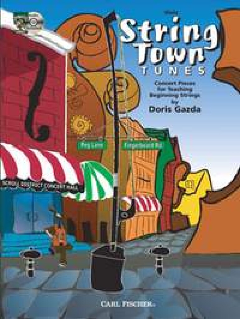 ALBUM - STRING TOWN TUNES (VIOLA) (+CD)