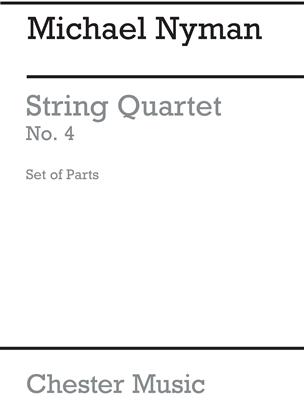 NYMAN M. - CUARTETO CUERDAS Nº 4 PARTES